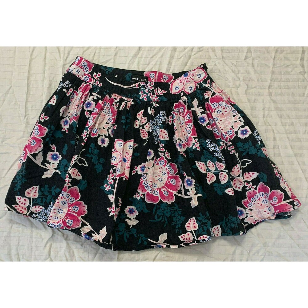 WET SEAL WOMENS COTTON SKIRT SIZE S